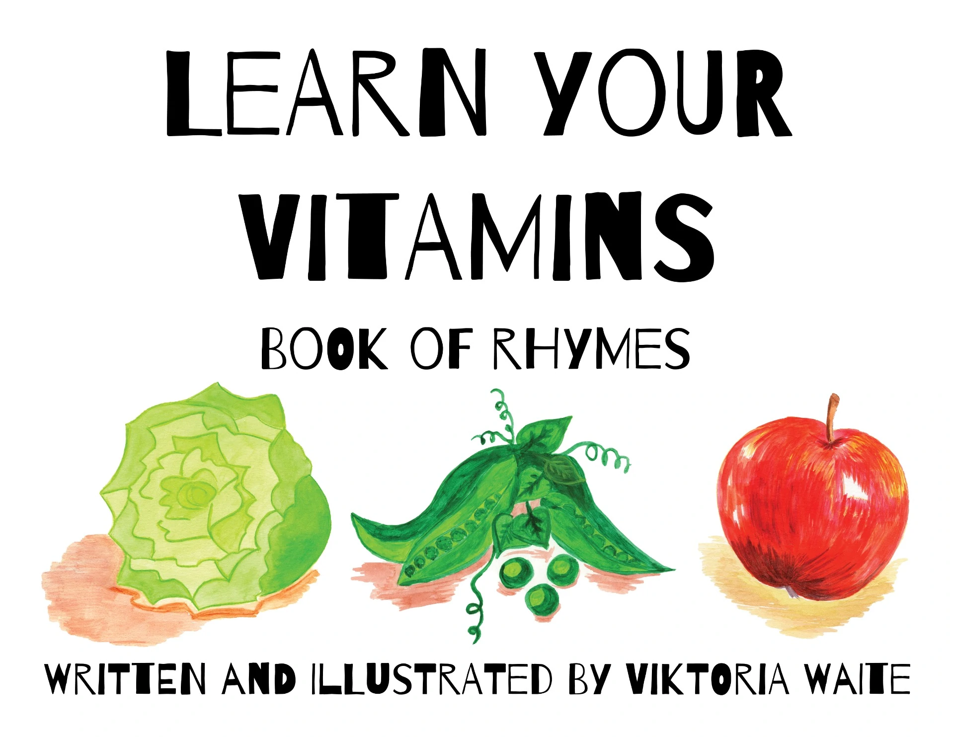 Cover of Learn Your Vitamins: Book of Rhymes